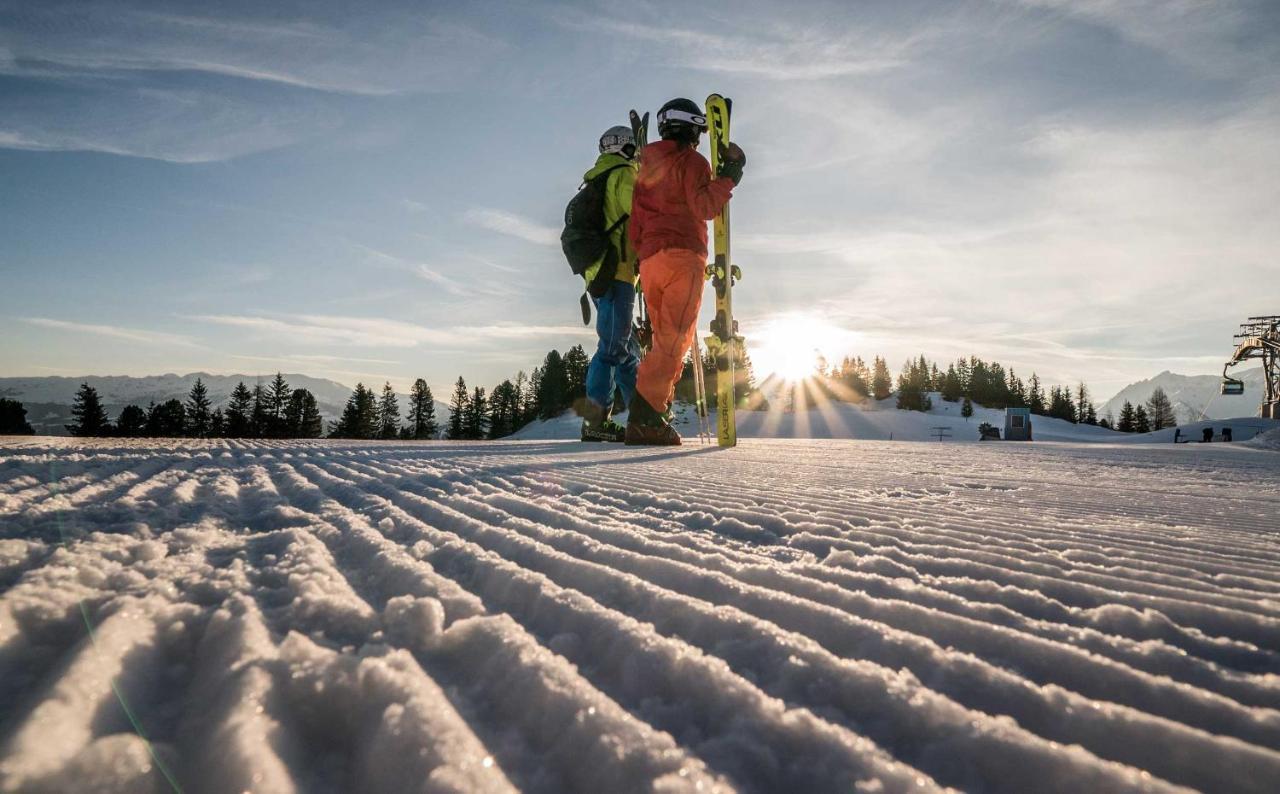 Appartements Steinbock - Ski-In & Ski-Out トゥクス エクステリア 写真